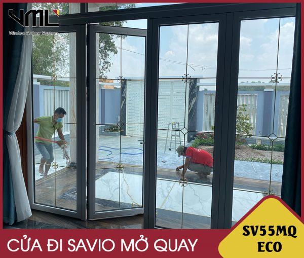 Cửa đi Savico mở quay