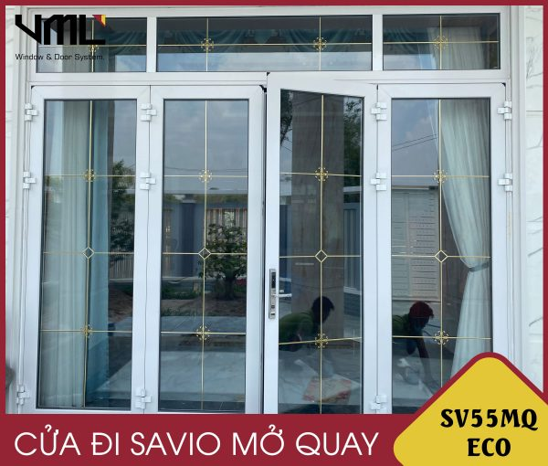 Cửa đi Savico mở quay