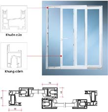 Cửa đi mở trượt