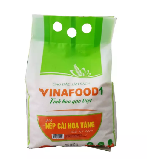 Gạo Nếp Cái Hoa Vàng 2kg