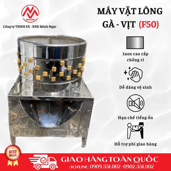 Máy vặt lông gà vịt phi 50 (F50)