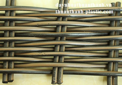 Dây nhựa giả mây tròn