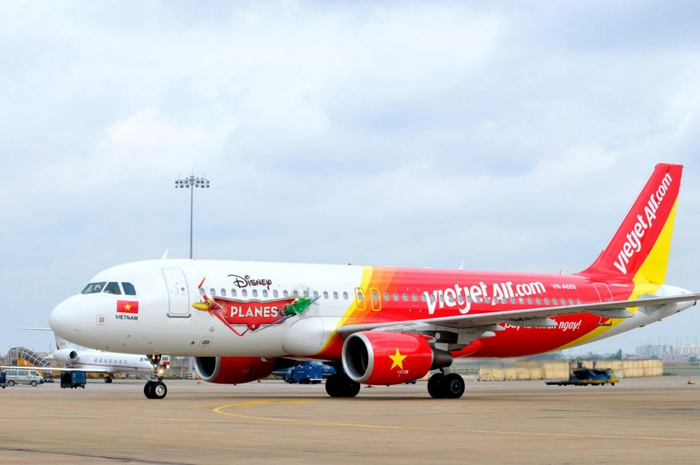 Máy bay hãng Vietjet Air