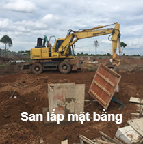 San lấp mặt bằng