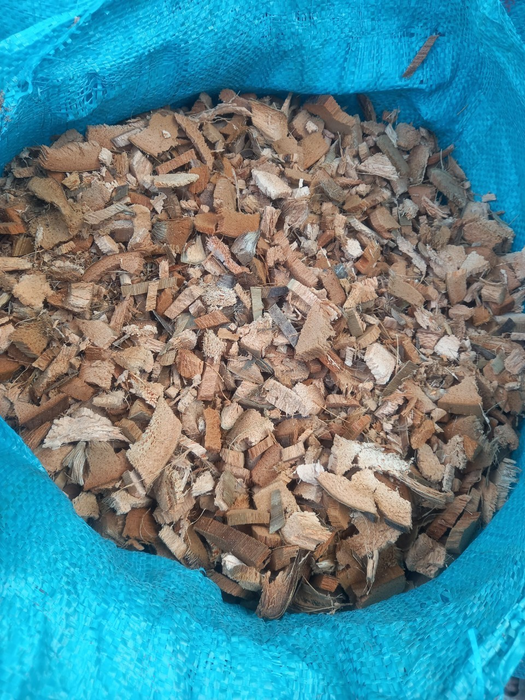 Vỏ dừa cắt