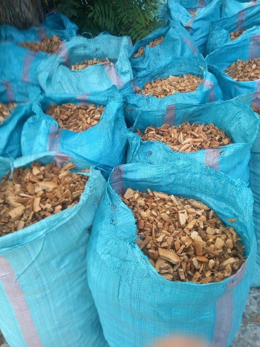 Vỏ dừa cắt