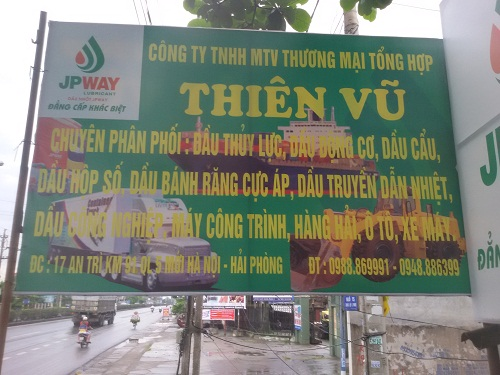 Biển hiệu công ty