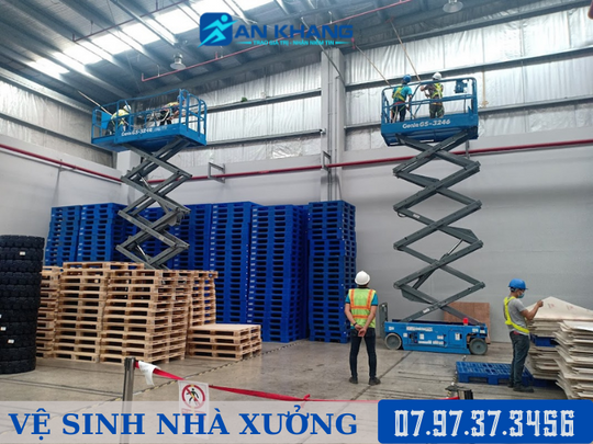 Dịch vụ vệ sinh nhà xưởng