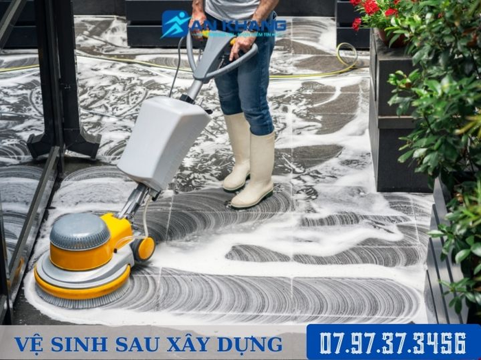 Dịch vụ vệ sinh sau xây dựng