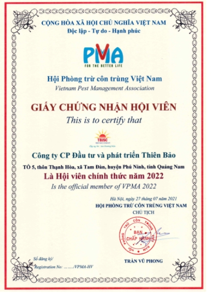 chứng nhận