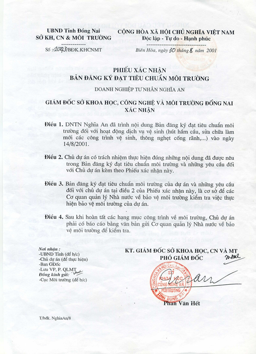 Giấy môi trường