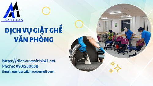 Dịch vụ giặt ghế văn phòng