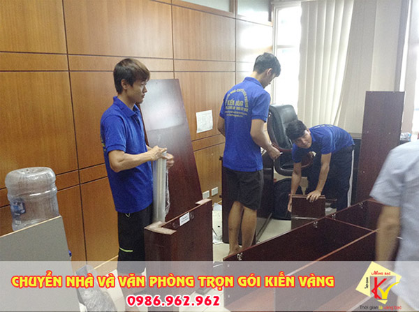 Dịch vụ chuyển nhà trọn gói Kiến Vàng