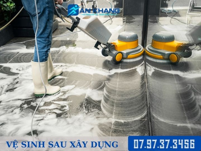 Dịch vụ vệ sinh sau xây dựng