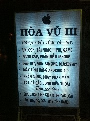 Bảng hiệu cửa hàng