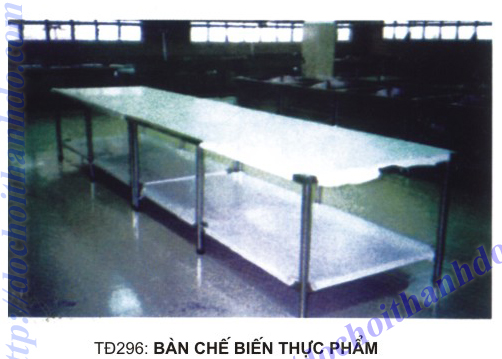 Bàn chế biến thực phẩm