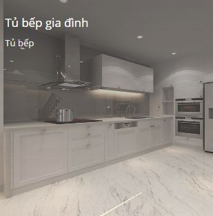 Tủ bếp gia đình