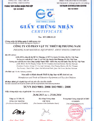 Chứng nhận ISO 9001