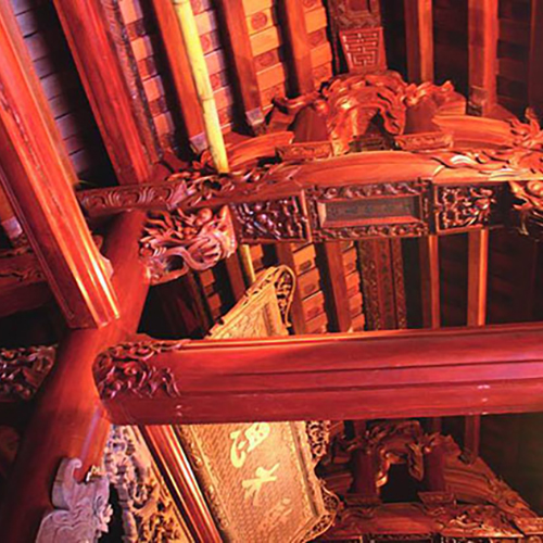 Nhà gỗ lim 3 gian