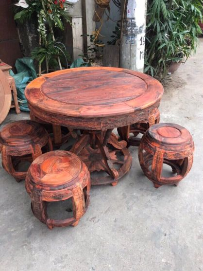 Bàn ghế gỗ