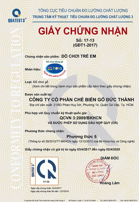 Tiêu chuẩn QCVN 3:2009/BKHCN