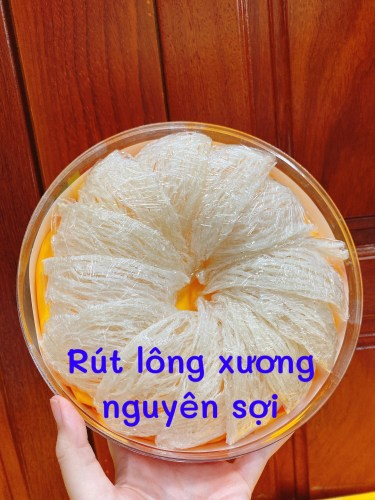 Tổ yến rút lông xường nguyên sợi