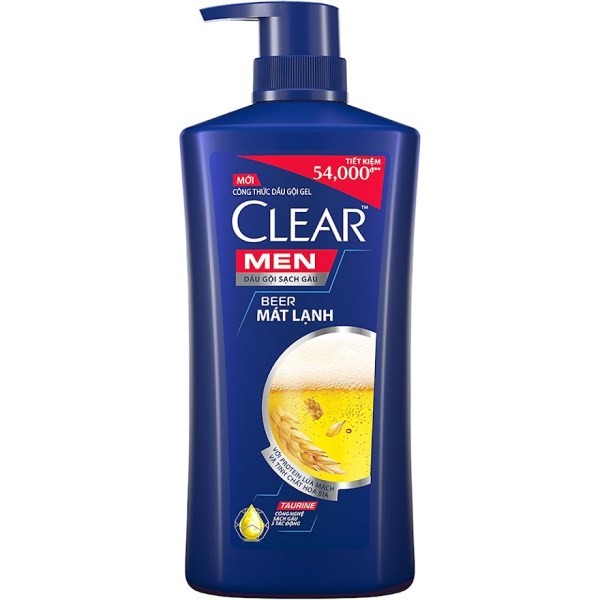 Dầu gội đầu bia Clear