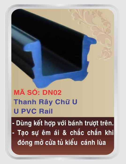 Thanh ray chữ U