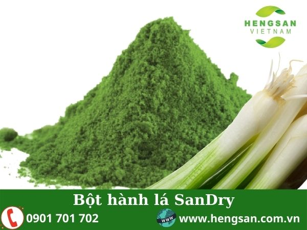 Bột hành lá Sandry