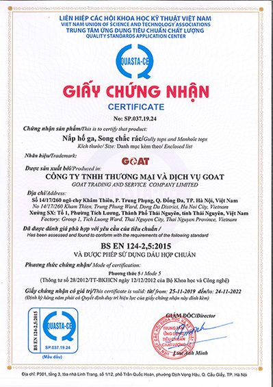 Chứng nhận