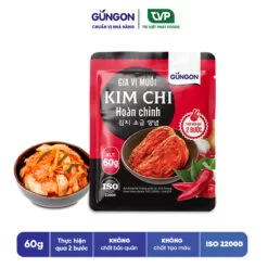 Gia vị muối kim chi hoàn chỉnh gungon