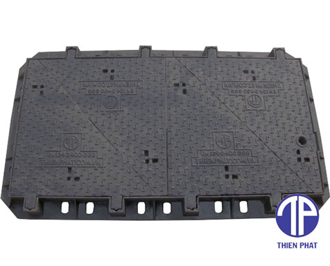 Nắp bể cáp 4 cánh D400-E600