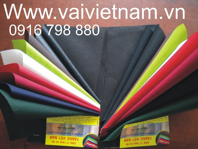 Vải Poly phủ nhựa PU