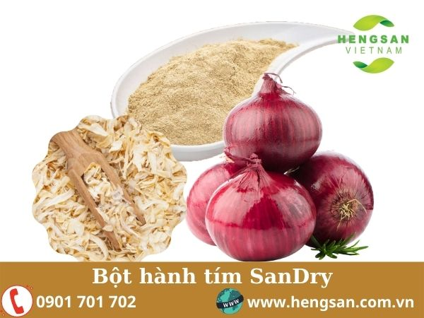 Bột hành tím Sandry