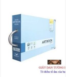 Giấy dán tường Art Book