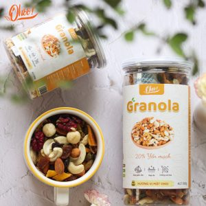 Granola 20% yến mạch