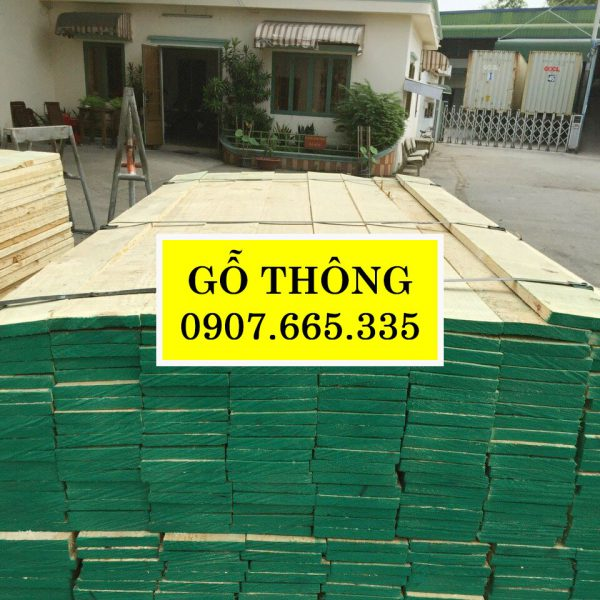 Gỗ thông nhập khẩu