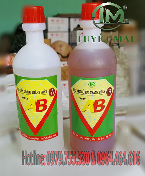 Keo dán 2 thành phần AB
