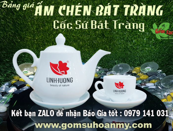 ấm chén Bát Tràng