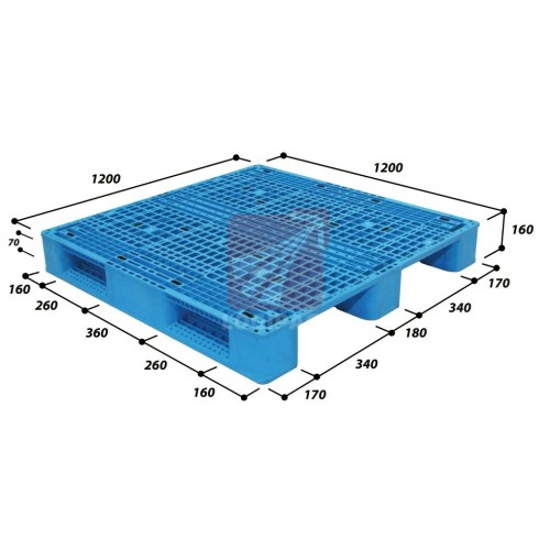 Pallet nhựa tải trọng trung bình