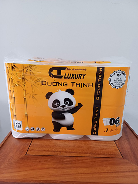 Giấy vệ sinh Cường Thịnh 6 cuộn