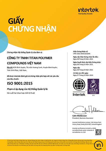 ISO 9001:2015