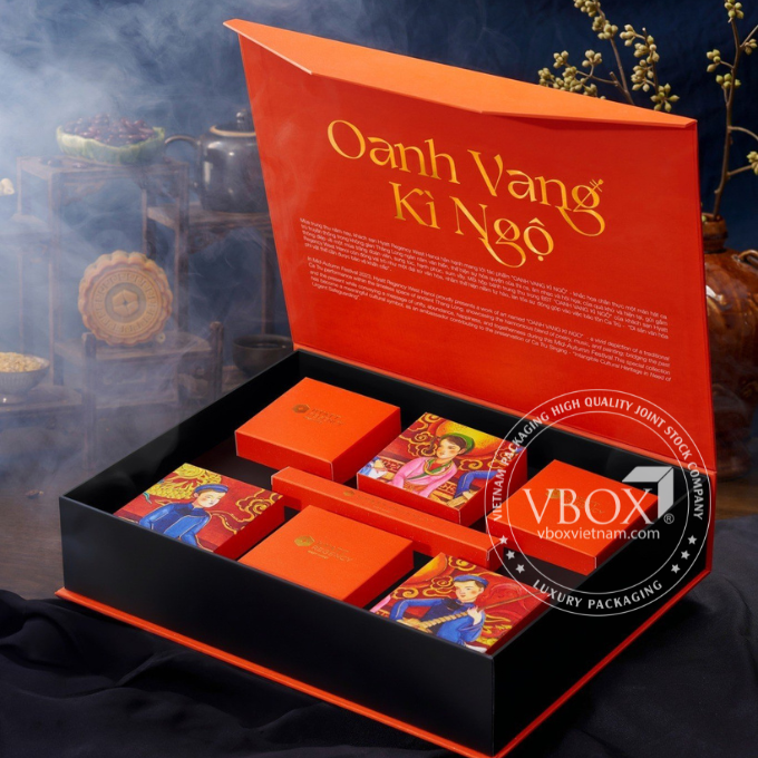 Hộp bánh trung thu cao cấp