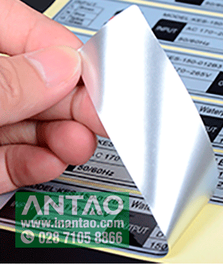 Decal xi bạc