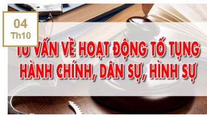 Tư vấn về hoạt động tố tụng