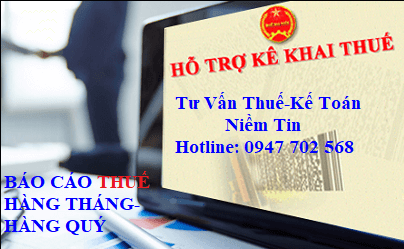 Dịch vụ báo cáo thuế