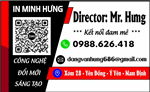 Xưởng In Lụa Minh Hưng