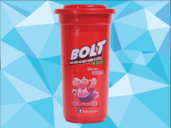 Chuyển nhiệt ly nhựa Bolt