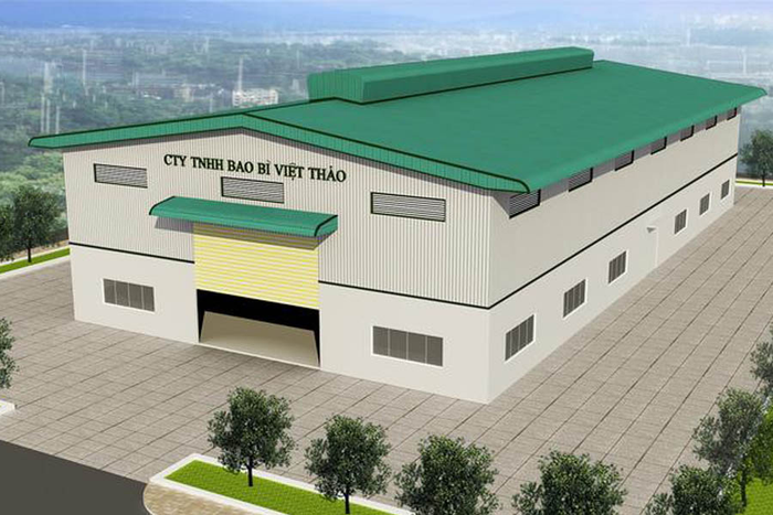 Nhà xưởng công ty sản xuất bao bì