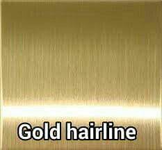 Inox Màu Gold Hairline